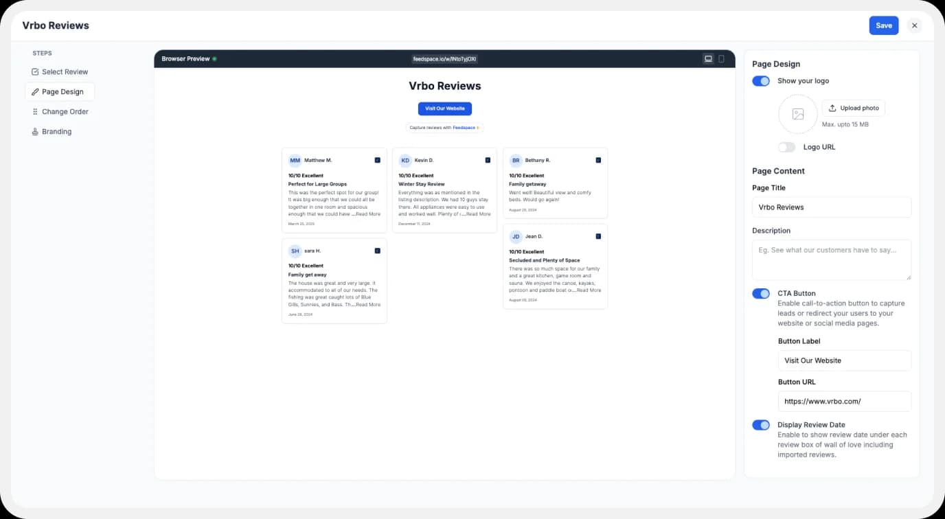 Customise Your Wall of Love