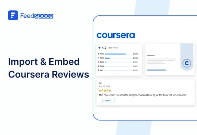 How to Embed Coursera Reviews on Your Website?
