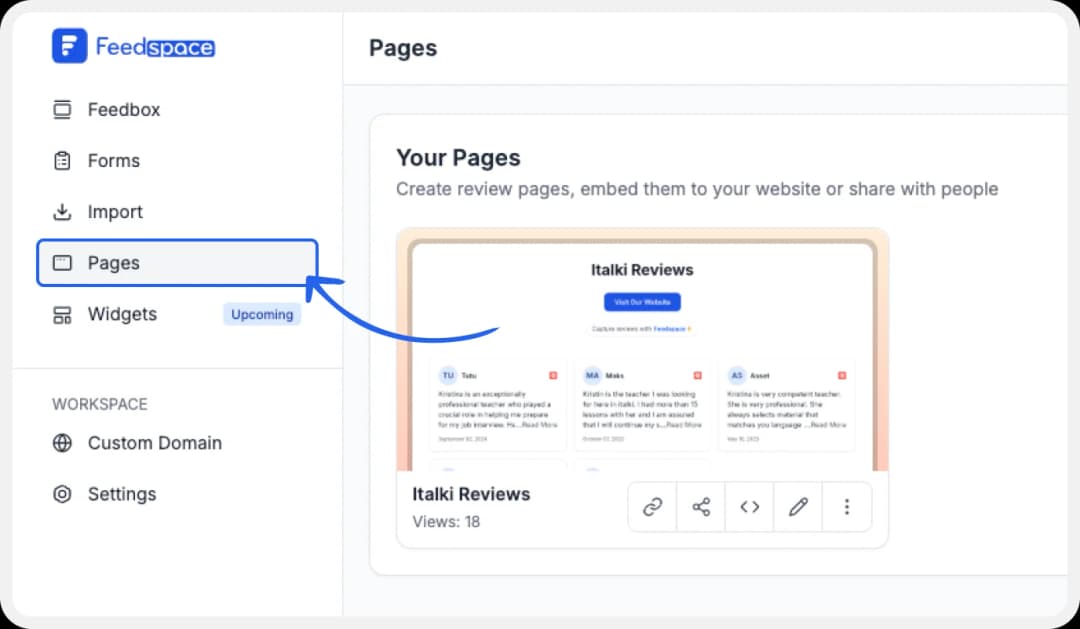 Showing Promote button