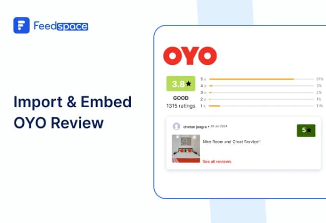 How to Embed OYO Reviews on Your Website?