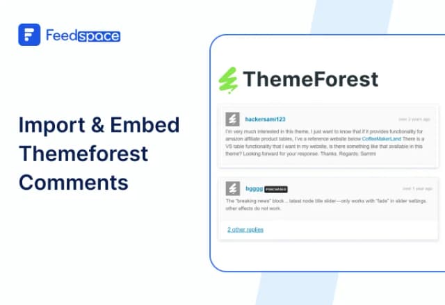 How to Embed Themeforest Comments on Your Website?