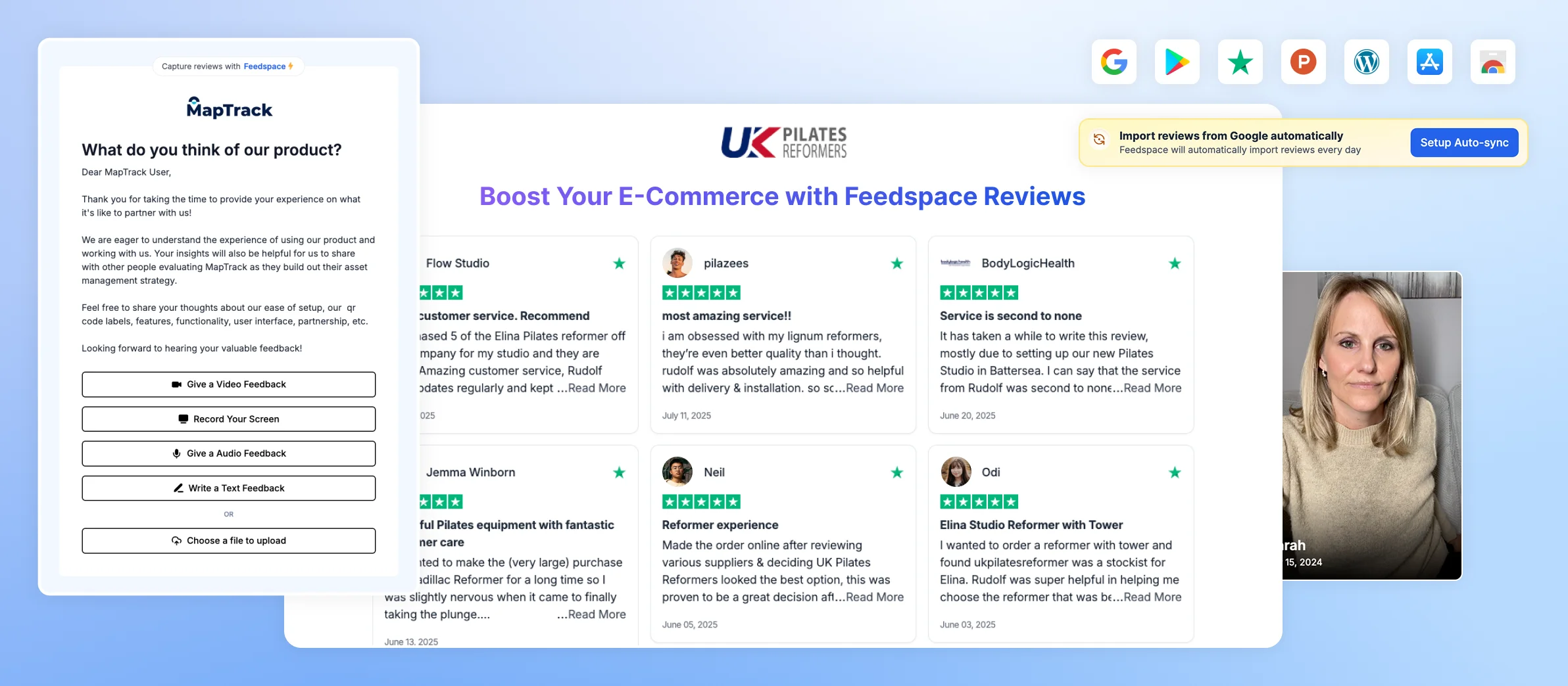 Feedspace for E-commerce