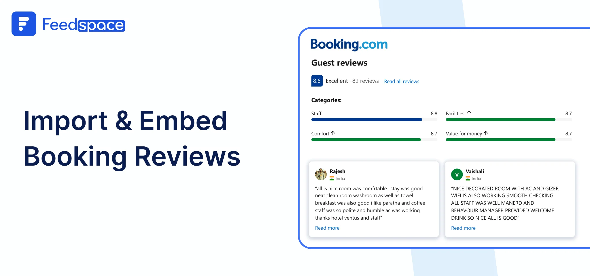 How to Add Booking reviews to your website