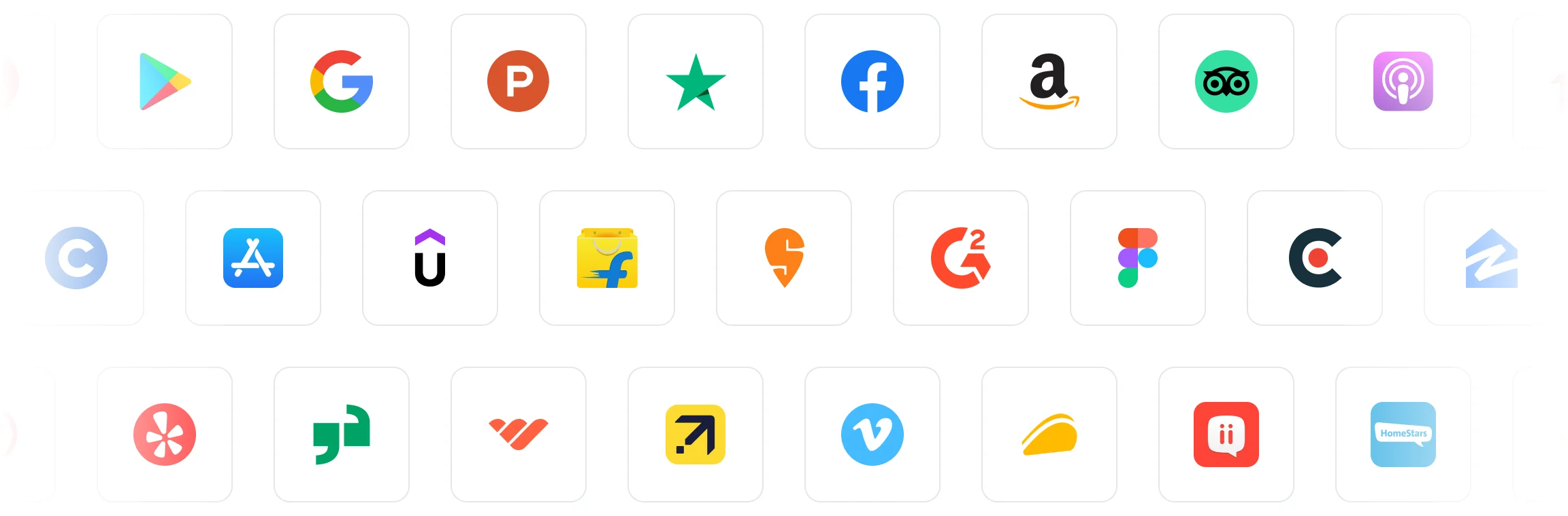 Import reviews from multiple review sites into one platform