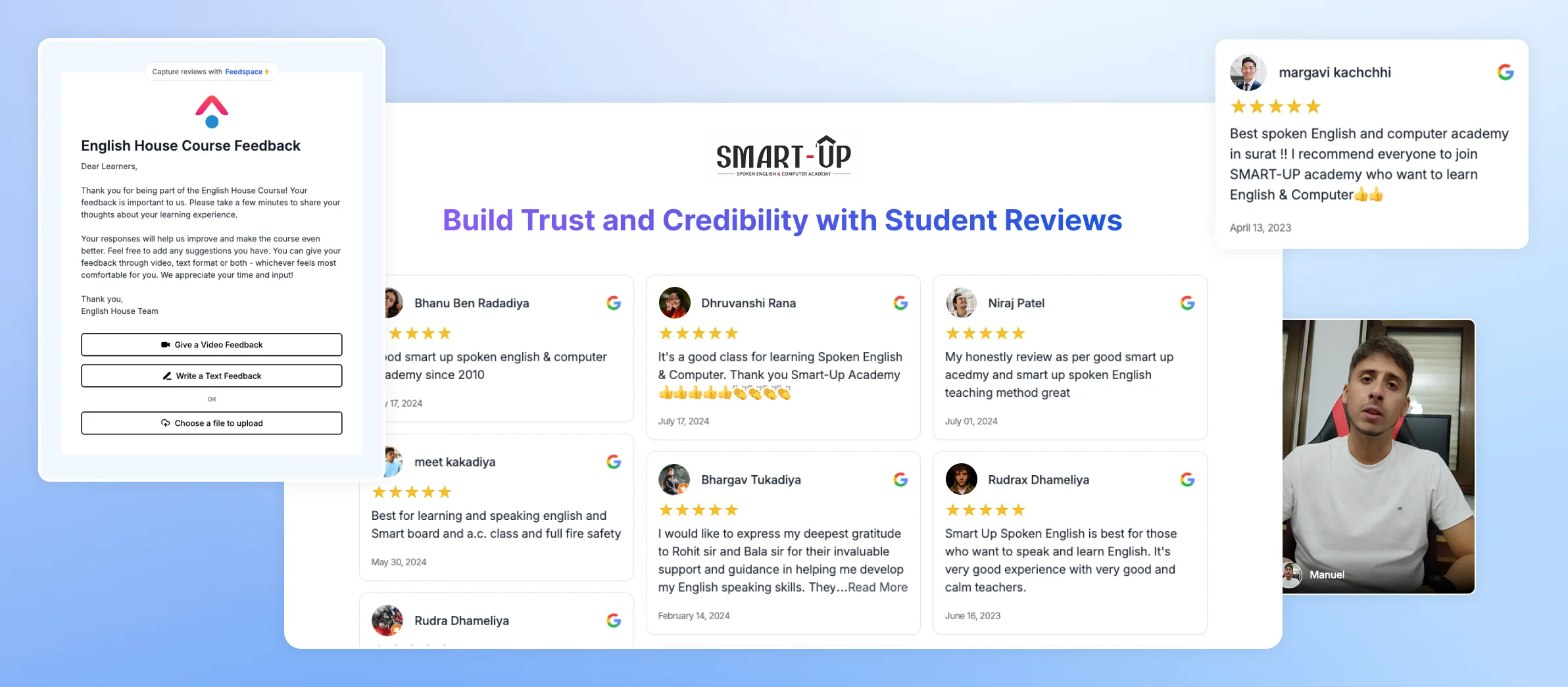 Feedspace for Course Creators