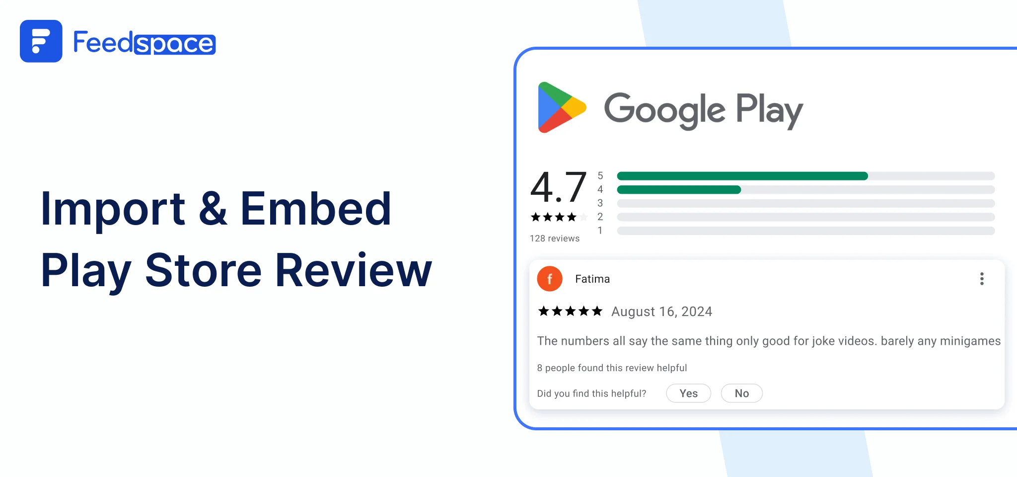 How to Import Google Play store reviews
