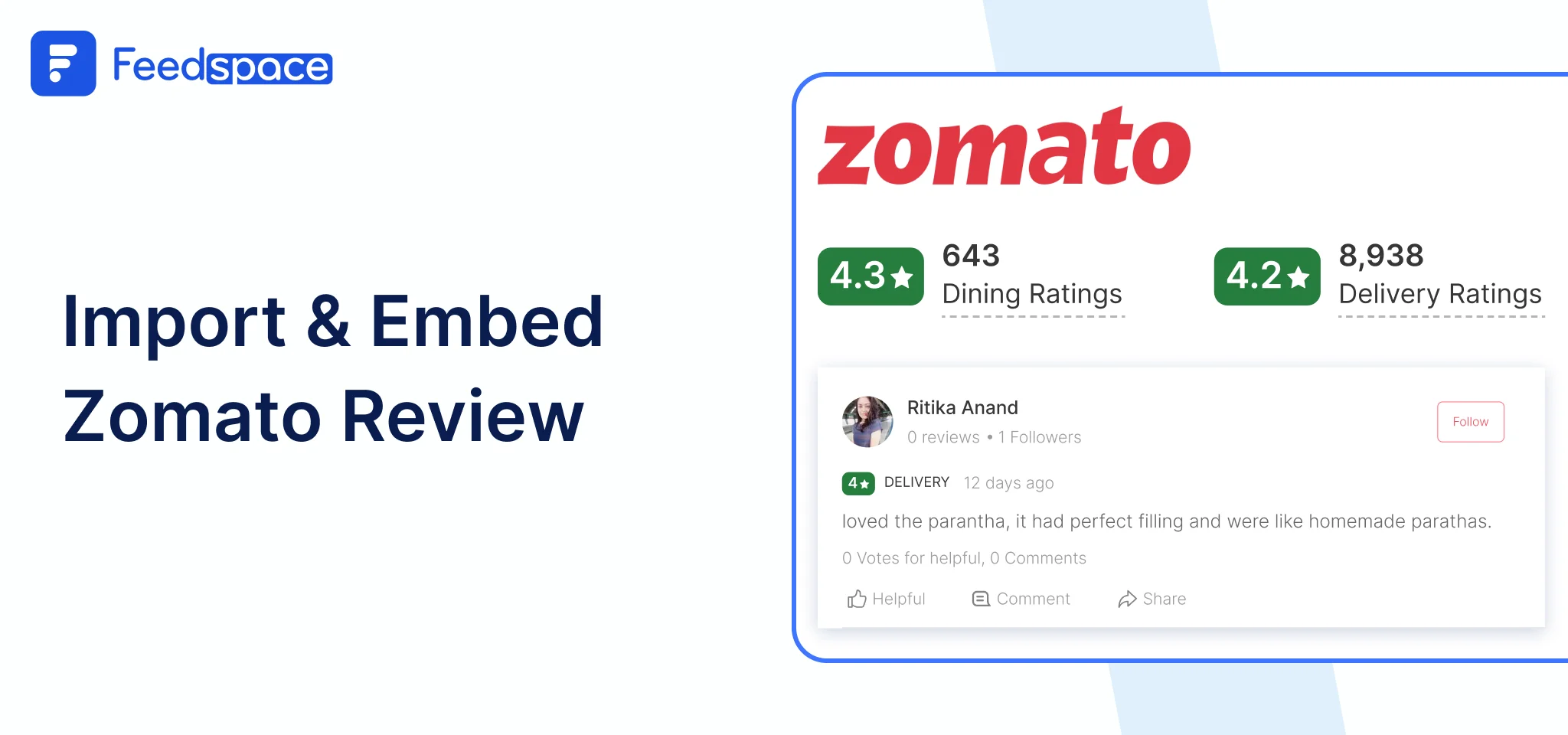 How to Add Zomato reviews to your website