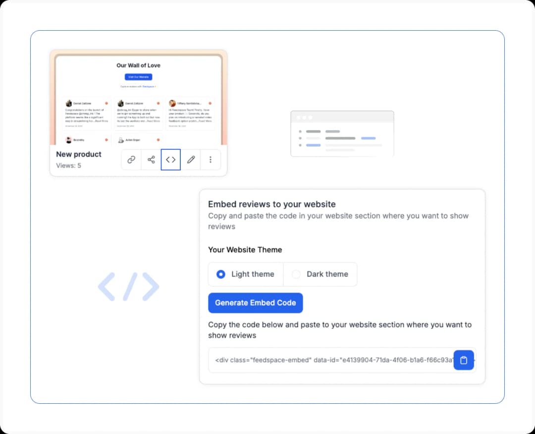 Embed google reviews to your website