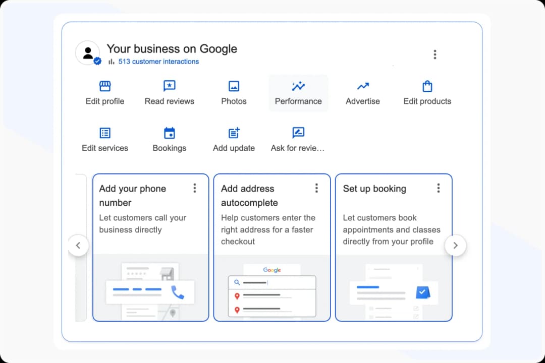 Enhance visibility with an optimized Google Business Profile