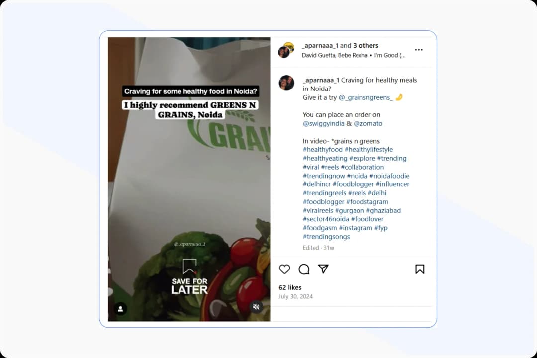 Collaborate with food bloggers and influencers for brand promotion