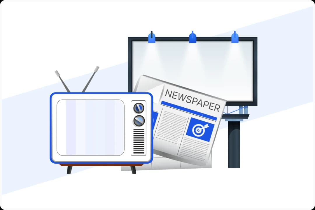 example of traditional advertising