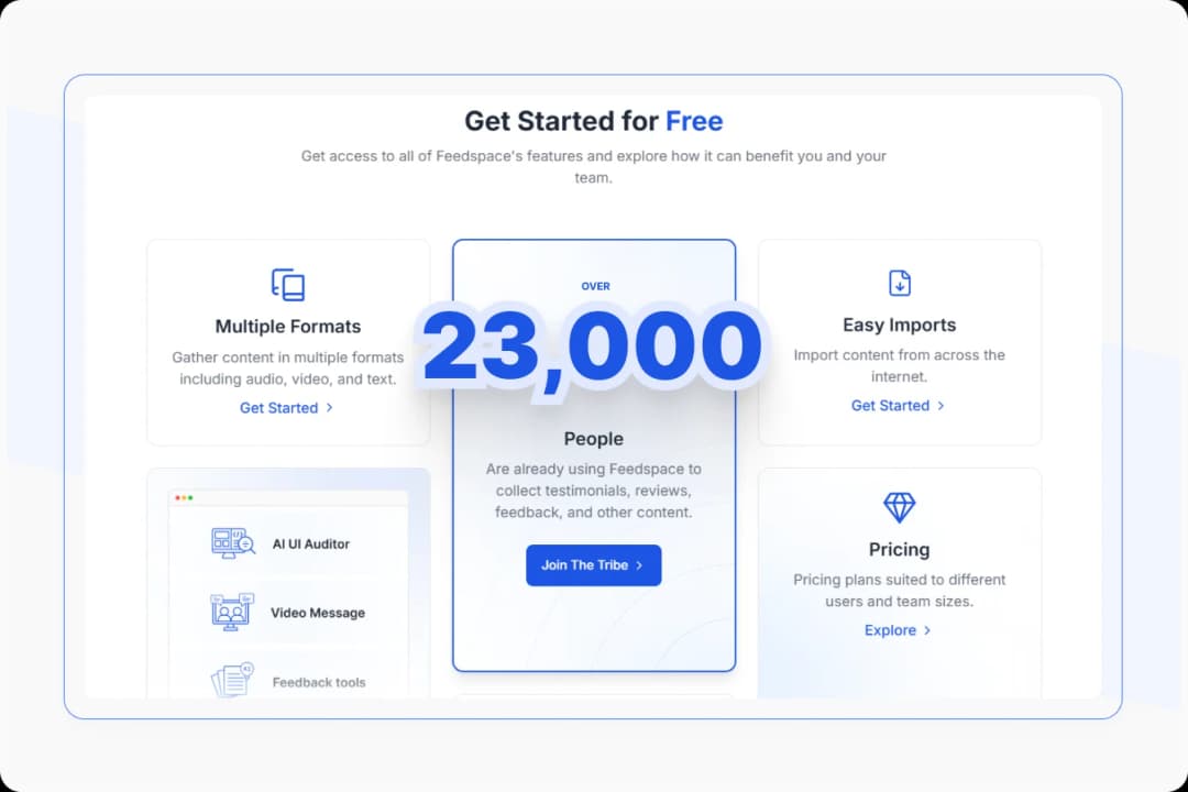 Example of social proof