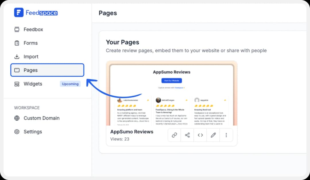 Wall of Love Dashboard Overview