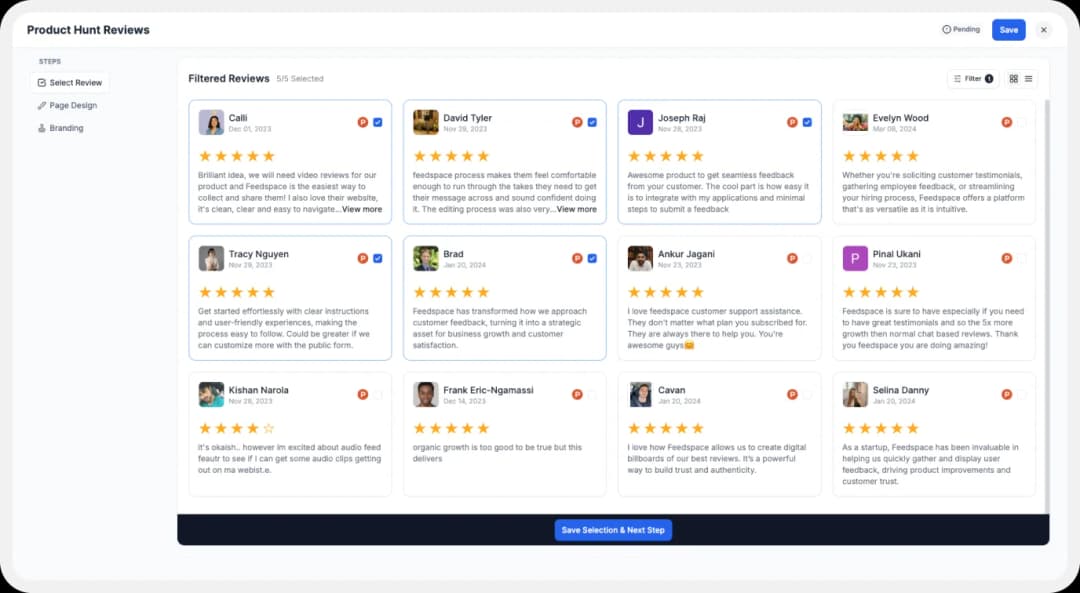 How to add Product Hunt Reviews
