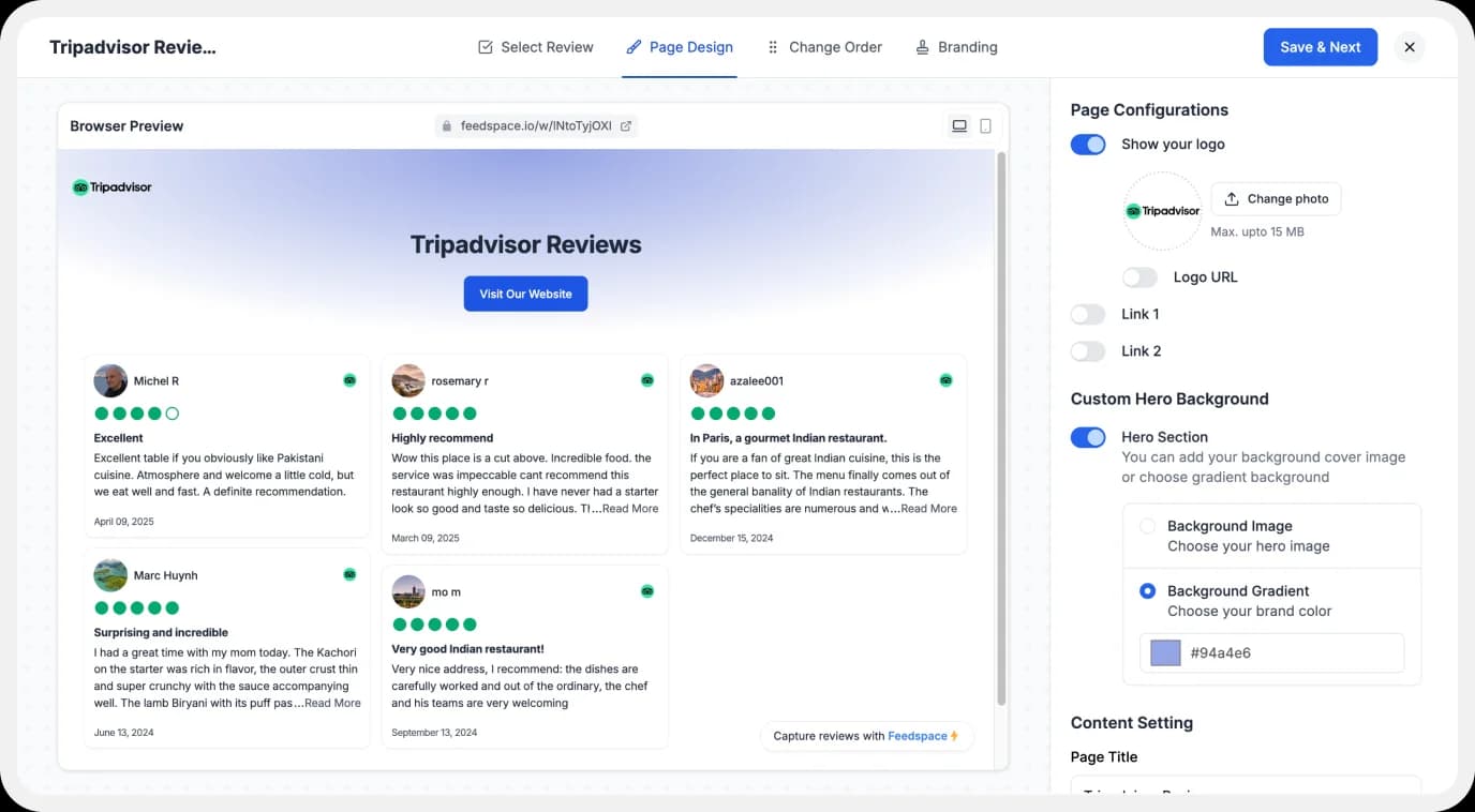 Beautify Your Wall of Love accordingly