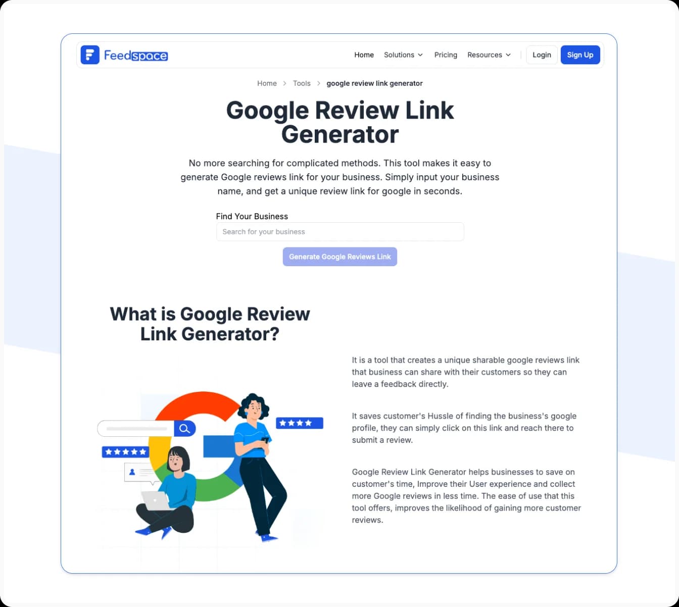 Google Review link Generator