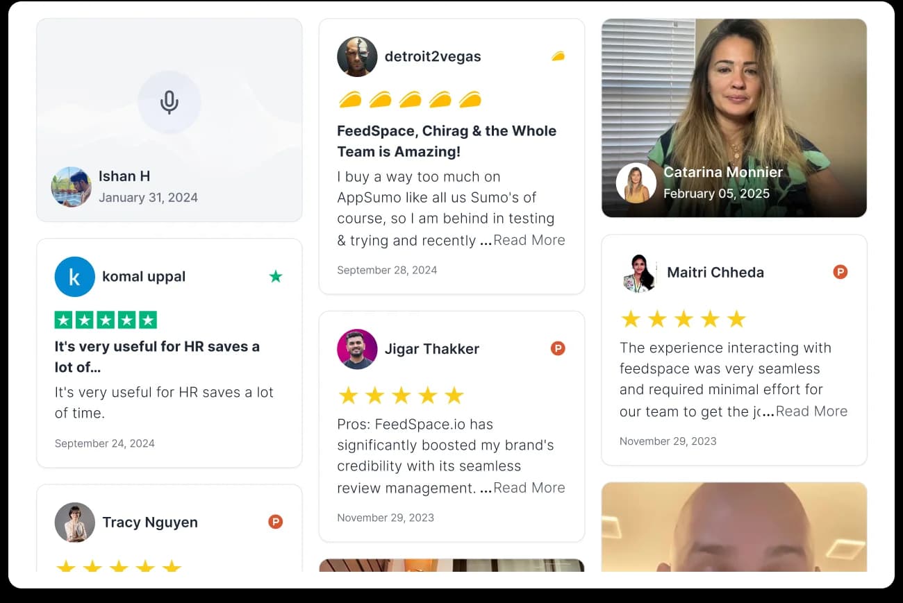 Collect your course reviews