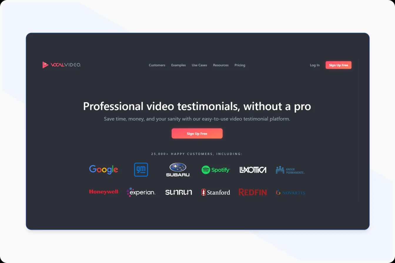 Vocal Video video marketing platform