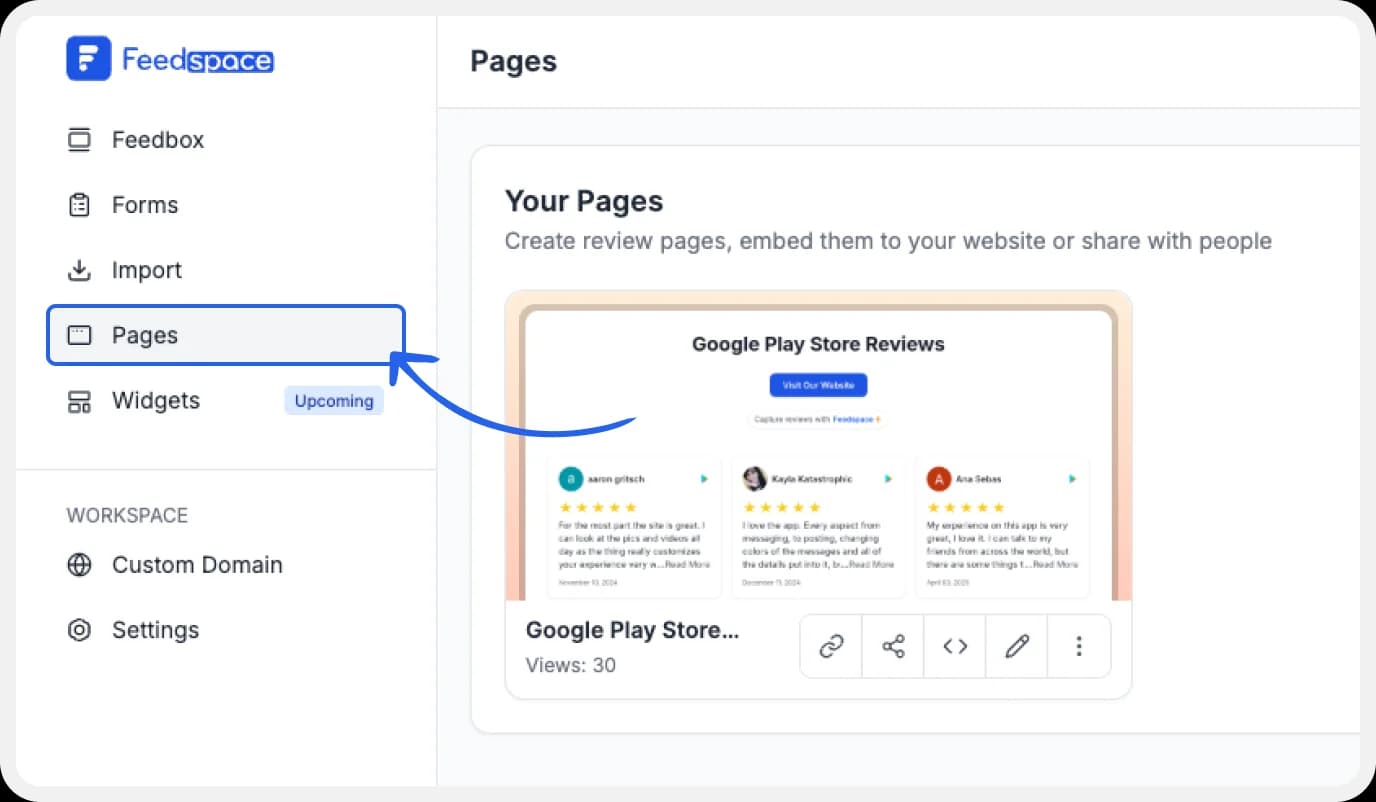 Supported platforms to import Reviews