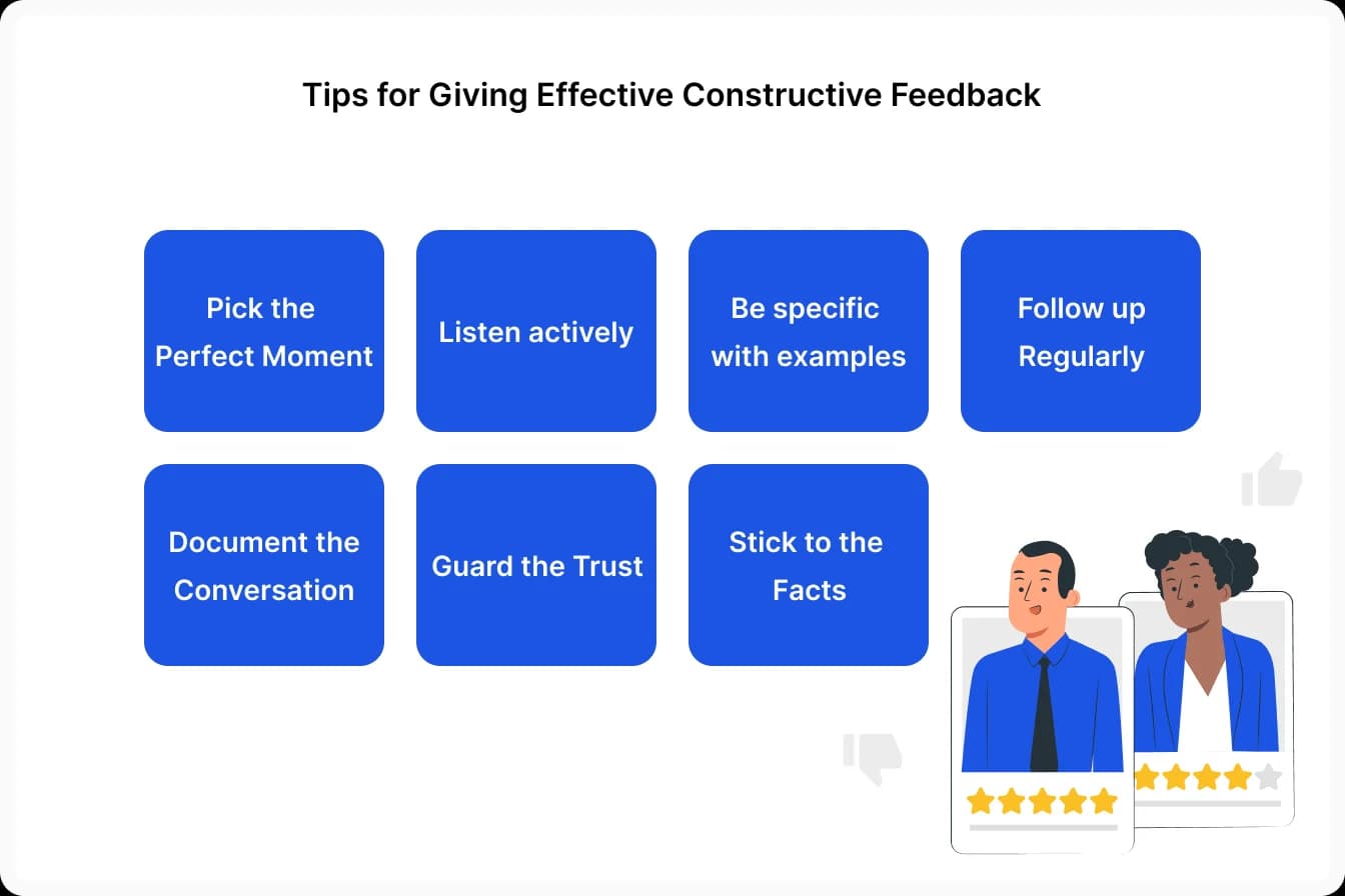 Constructive Feedback Tips to Deliver Results
