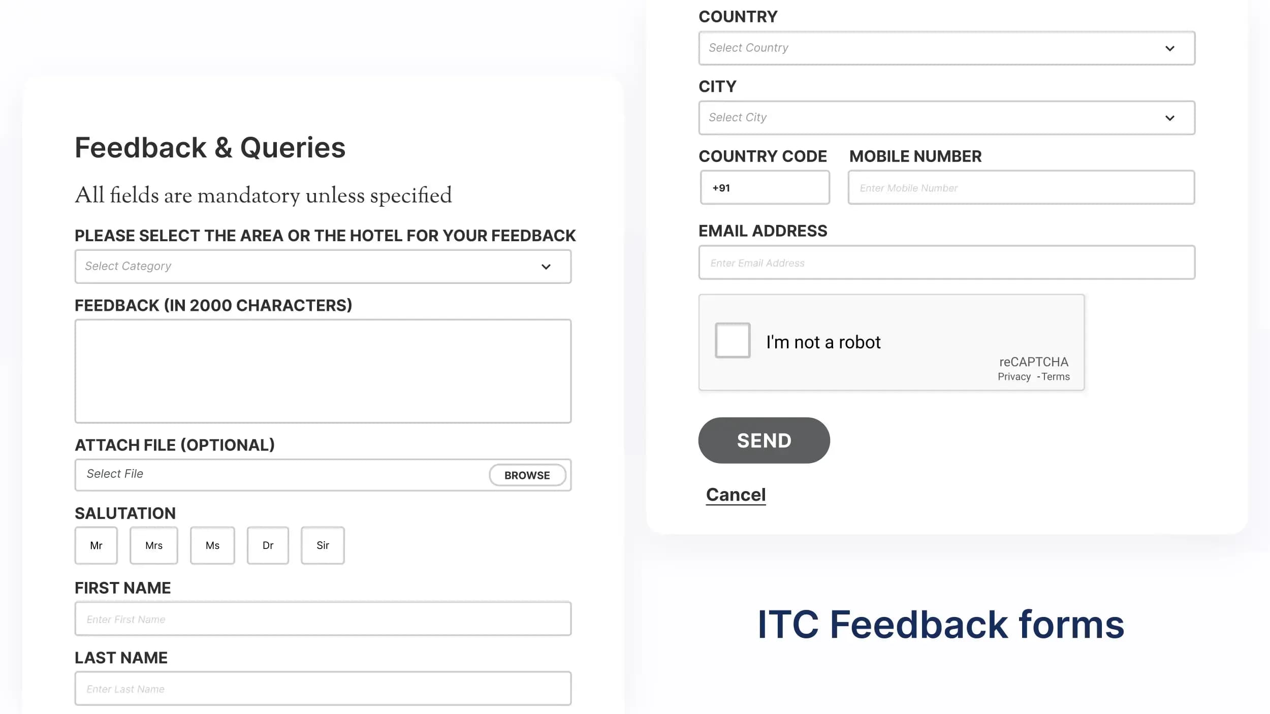 ITC Feedback Form
